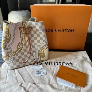 Louis Vuitton Damier Azur Nautical Neonoe MM.